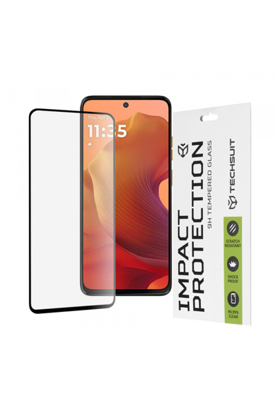 Techsuit Защитно стъкло за екран за Motorola Moto G15/ G15 Power, Закалено ст...