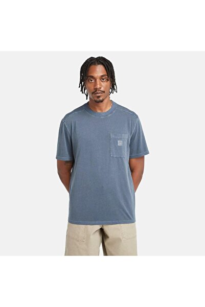 Timberland MERRYMACK RIVER Garment Dye Chest Pocket Erkek Tişört TB0A5VDH4331...