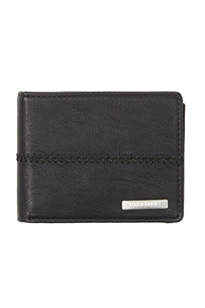 Quiksilver ΣΤΙΤΣΙ 3 ΜΕΓΑΛΟ ΤΡΙΠΛΗΣ ΑΝΑΔΙΠΛΩΣΗΣ ΠΟΡΤΟΦΟΛΙ ΜΑΥΡΟ