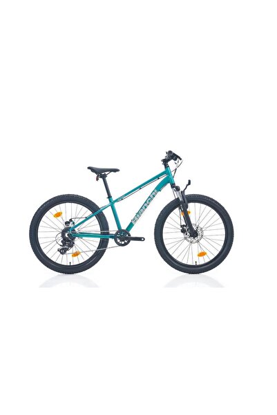 Bianchi XR24 33CM 24 jant 8 Vites Mekanik Disk Frenli Carina Silver Çocuk Dağ...