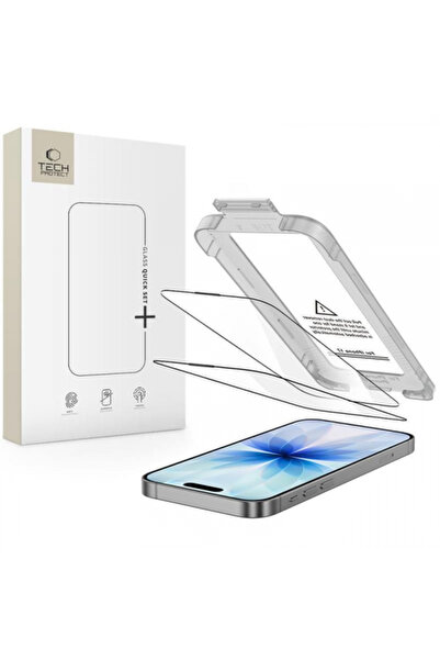Stef's Cat Folie de protectie Ecran Quick Set+ pentru Apple iPhone 17, Sticla...