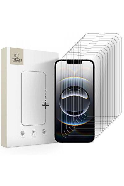 Tech-Protect Folie pentru Apple iPhone 17e / 16e / 14 / 13 Pro, Tech-Protect,...