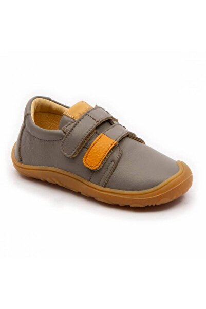 DODO SHOES Pantofi copii barefoot Noah, Culoare Coffee din piele naturala, ta...