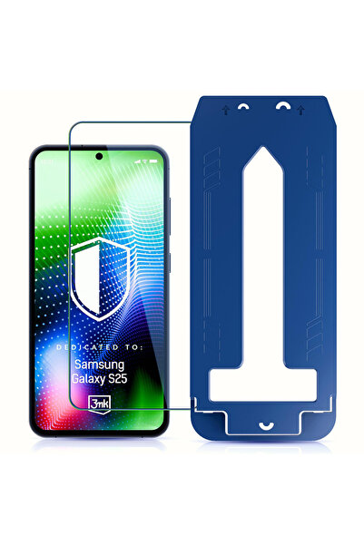 3MK Φιλμ για Samsung Galaxy S25, 3mk, Γυαλί, Μαύρο