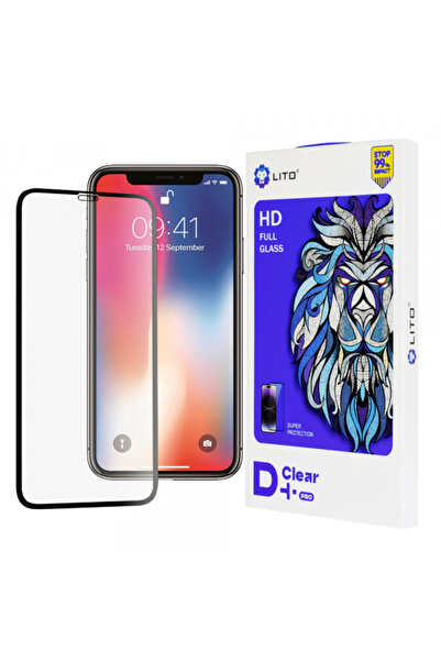 Lito Αλουμινόχαρτο για Apple iPhone 11 Pro / Xs / X, Λίθο, Γυαλί, Μαύρο