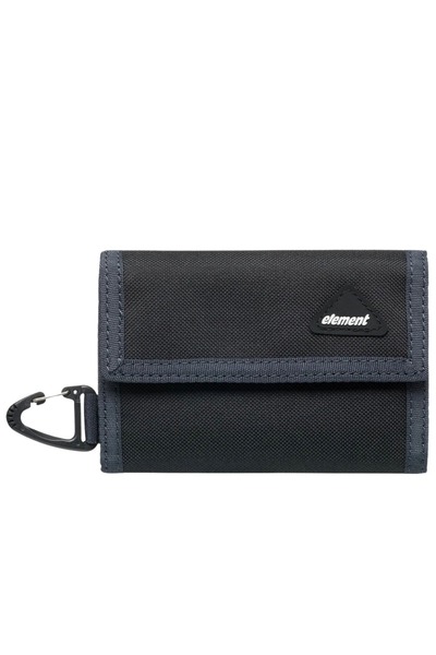 Element EXO Τρίπτυχο Πορτοφόλι Μαύρο Ανθρακί