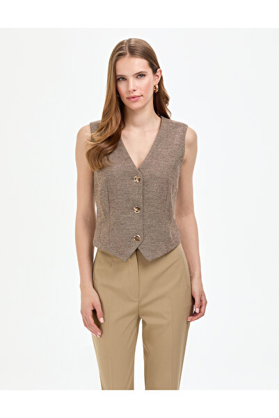 Pierre Cardin Γιλέκο Καμηλό 50280142-VR015