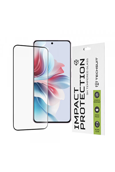 Stef's Cat Προστατευτικό οθόνης για Oppo Reno11 F, Σκληρυμένο γυαλί, Πλήρης κ...