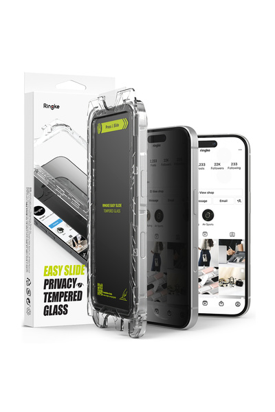 Ringke Folie pentru Apple iPhone 16 Pro, Ringke, Sticla, Transparent