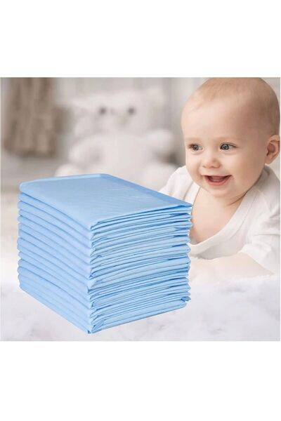 Generic 50 pcs pack 60x45cm Medium Disposable Changing Pad Leak-Proof Underpa...