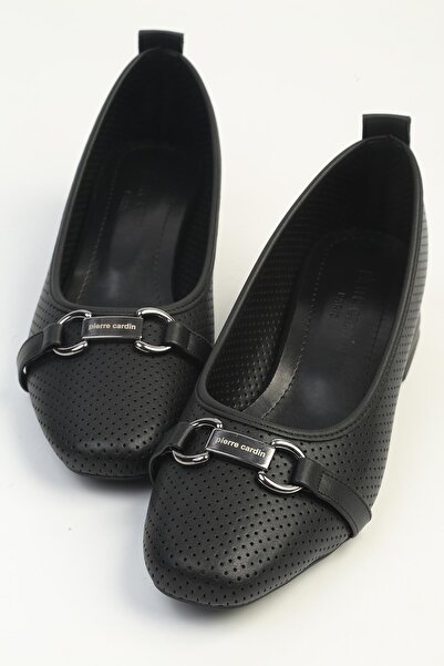 Pierre Cardin Μαύρα γυναικεία παπούτσια με τακούνι PC-55643