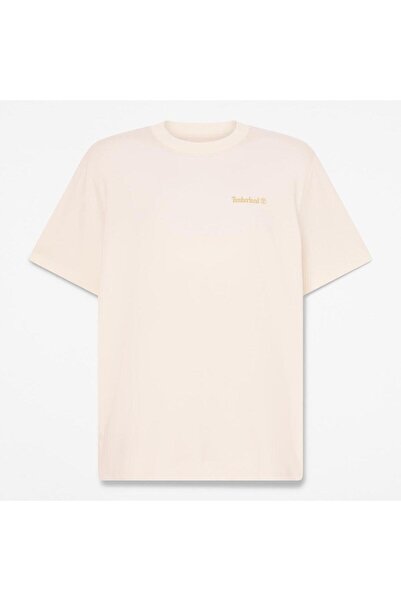 Timberland Magnet Back Graphic Tee Men's T-Shirt Tb0A5Mnvcm91 White-L