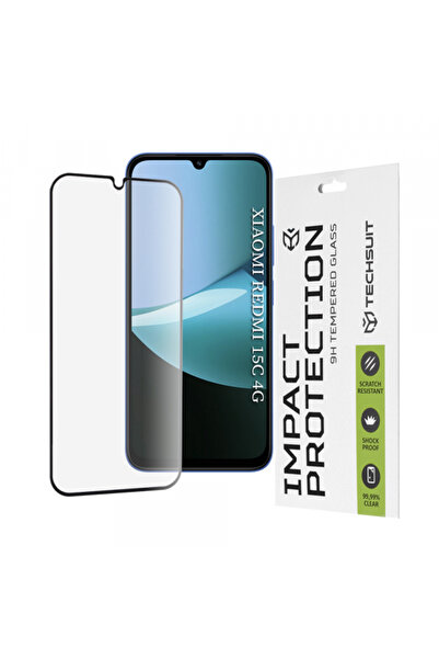 Techsuit Προστατευτικό οθόνης για Xiaomi Redmi 15c 5G / 15c 4G, Σκληρυμένο γυ...