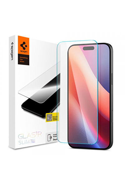 Spigen Foil for Apple iPhone 16 / 15, Spigen, Glass, Transparent