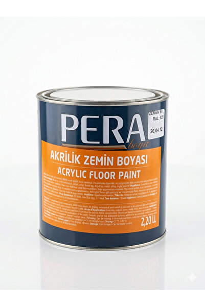 PERA BOYA Pera Zemin Boyası Beton Gri 2.20lt