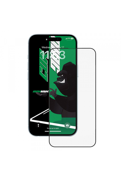 Stef's Cat Anank 5X Ενισχυμένο Προστατευτικό Οθόνης CG για Apple iPhone 15 Pr...