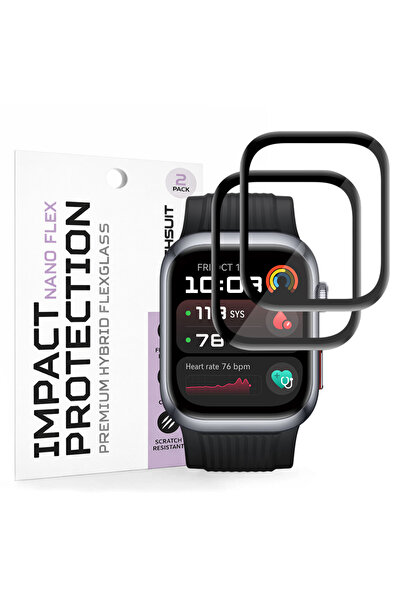 Techsuit Θήκη Huawei Watch, Techsuit, Πλαστικό, Μαύρο