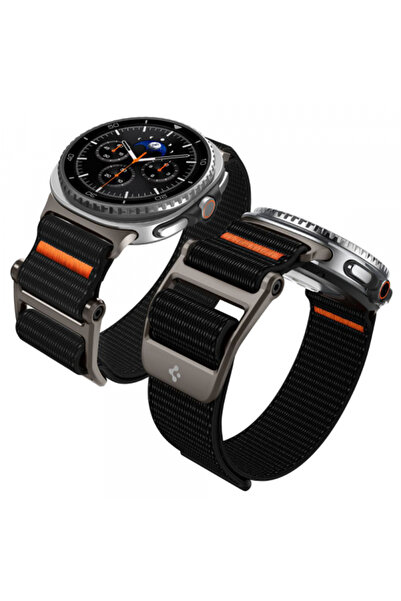 Spigen Λουράκι για Galaxy Watch, Spigen, Σιλικόνης, Μαύρο