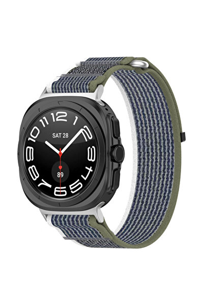 Techsuit Λουράκι για Galaxy Watch 7 Ultra, Techsuit, Μεταλλικό, Πράσινο