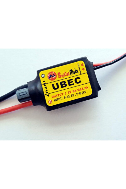 Sunrise Intrare BEC externă 4.8-33 V, ieșire 5.5V/ 6A (UBEC)