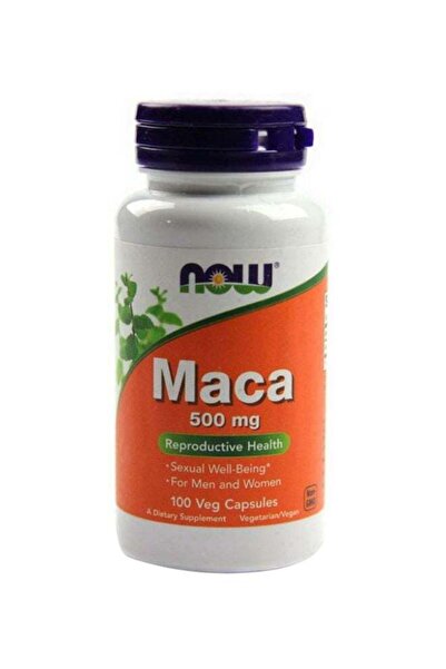 Now Foods Maca 500 mg Supplement - 100 Veggie Capsules