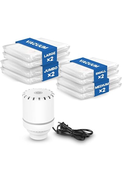 OEM Pungi de depozitare sub vid cu pompă electrică, set de 8