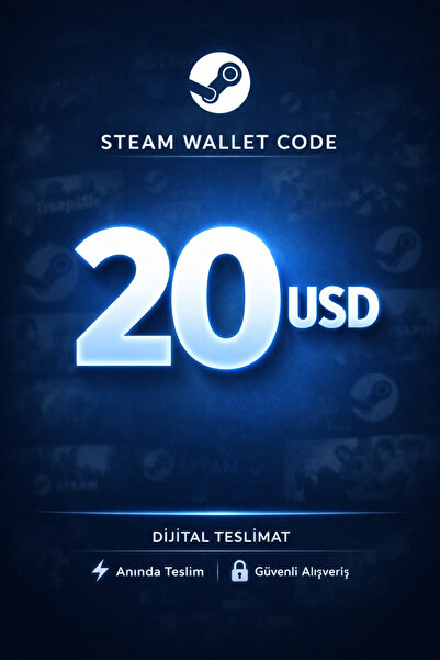 oyunkredi Steam Cüzdan Kodu 20 USD