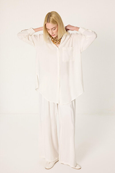 Touché Privé Pocketed Shirt and Pants Set