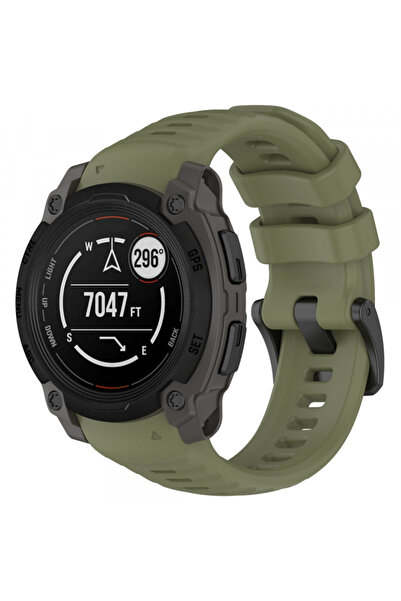 Techsuit Λουράκι για ρολόι Garmin, Techsuit, Σιλικόνης, Πράσινο