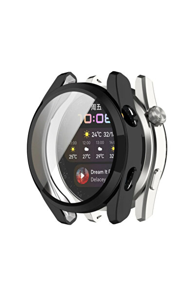 Techsuit Προστασία για Huawei Watch, Techsuit, Πλαστικό, Μαύρο
