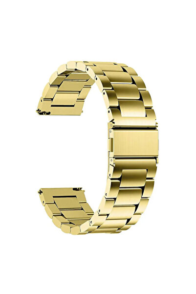 Techsuit Λουράκι για Galaxy Watch, Techsuit, Ατσάλινο, Χρυσό