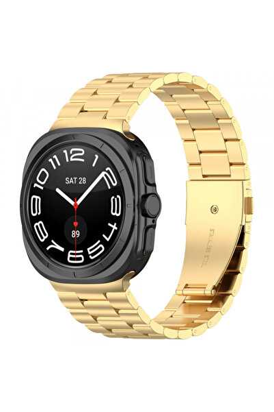 Techsuit Λουράκι για Galaxy Watch 7 Ultra, Techsuit, Σιλικόνης, Μαύρο