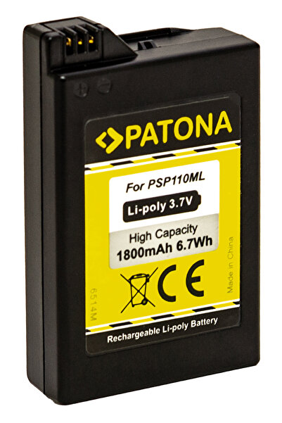 Patona Μπαταρία για Sony PSP110ML PlayStation PSP Portable PSP-1000 PSP-1000G...