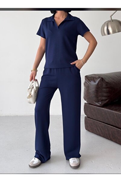 Tarzımızbir Φόρμα με γιακά πόλο. Ύφασμα τύπου "τακάλι " από μοντάλ "