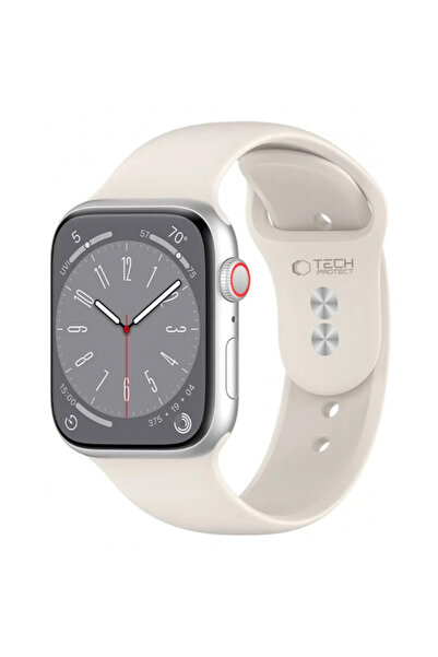 Tech-Protect Θήκη για Apple Watch, Tech-Protect, Σιλικόνης, Μαύρο