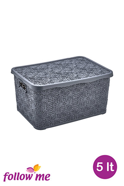 follow me Embroidery Multi-Purpose Box 5Lt (Smoked)