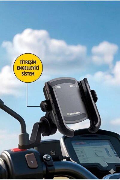 iThink Original Accessories TİTREŞİM ENGELLEYİCİ MOTOSİKLET TELEFON TUTACAĞI ...