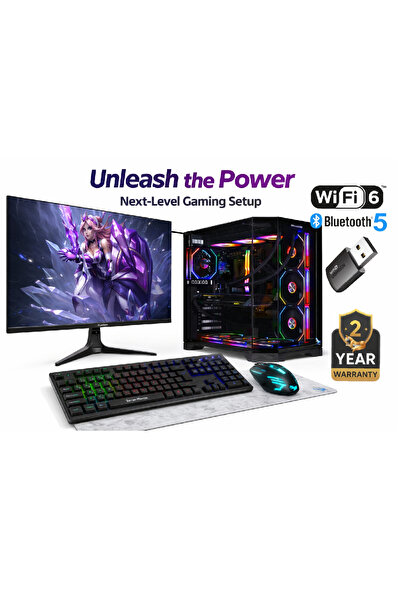 SETUP MASTER Pc Gaming Intel I514400F Processor Nvidia Rtx 5060 8Gb Ddr5 32 R...