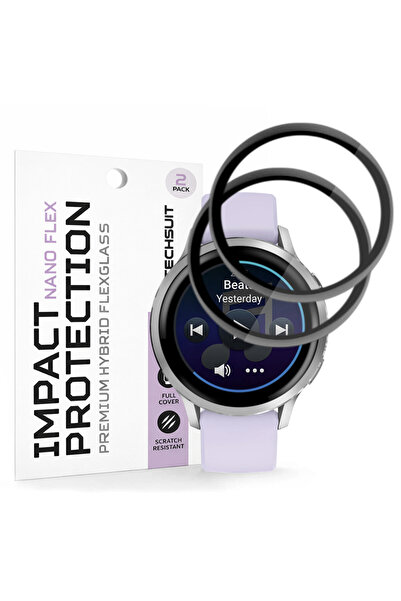 Techsuit Θήκη για Garmin Watch 41 χιλιοστά, Techsuit, Πλαστικό, Μαύρο