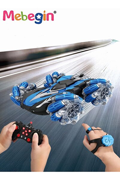 MEBEGIN RC Stunt Car, Double Side Radio Control Drift Race Car, RC Watch Gest...