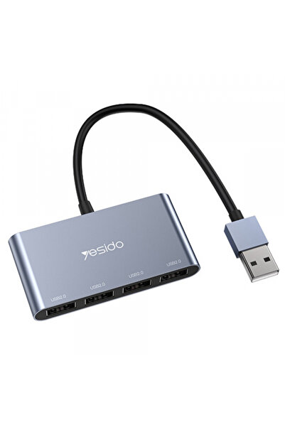 Yesido Hub USB Hb12, 4in1, Gri