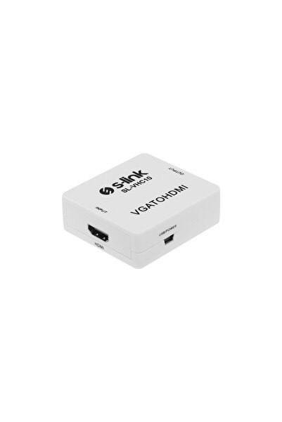 S-LINK SL-VHC10 VGA To HDMI Mini Model Dönüştürücü