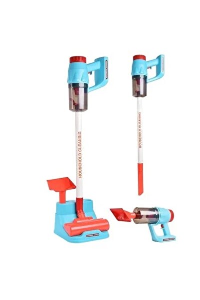 velve Aspirator de jucarie copii cu accesorii, 69,5 cm. set curatenie interac...
