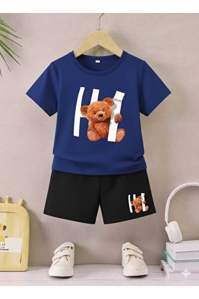 Nice Clothes ΚΑΛΟΚΑΙΡΙΝΟ ΠΑΙΔΙΚΟ ΜΠΛΟΥΖΑΚΙ ΚΑΙ ΣΟΡΤΣ UNISEX (ΜΕ ΣΤΑΜΠΑ ΑΡΚΟΥΔ...