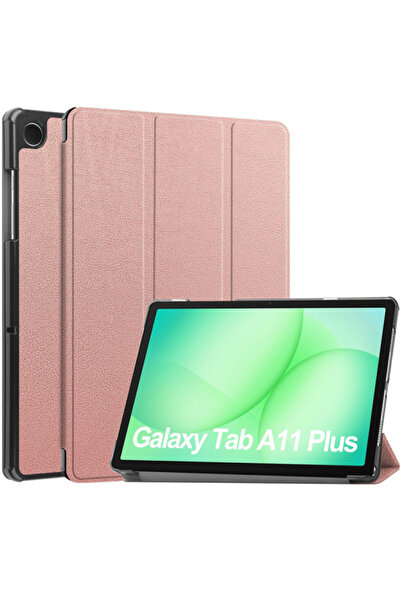 Techsuit Θήκη Tablet Galaxy Tab A9 Plus, Techsuit, Θήκη Clamshell, Ροζ