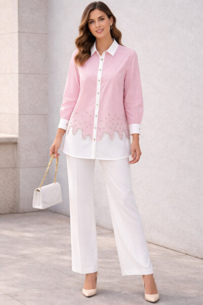 FUAT GÜRSEN Τουνίκ με ένθετα πέτρες