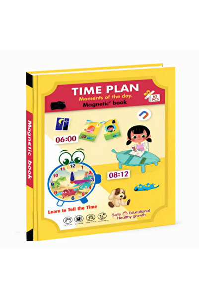 Toybox كتاب ألغاز مغناطيسي للأطفال للتعلم المبكر والألعاب التعليمية