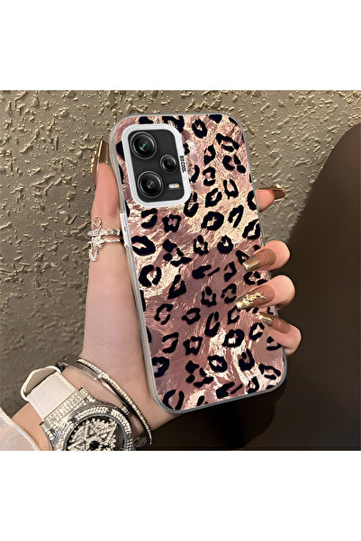 CASEVIBE Redmi Note 12 Pro 5G Uyumlu Leopar desenli, darbelere dayanıklı koru...