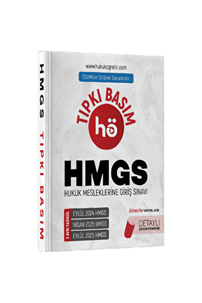 hukuk öğretir Nisan ve Eylül 2025 HMGS – Eylül 2024 I ÖSYM Çıkmış Sorular ve ...
