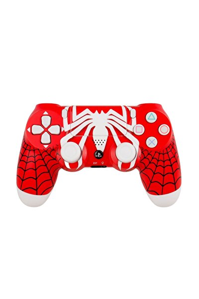 Doreka Ps4 Dualshock 4 V2 Gamepad Yeni Nesil Kol Spider-Man Desenli Pc Uyumlu